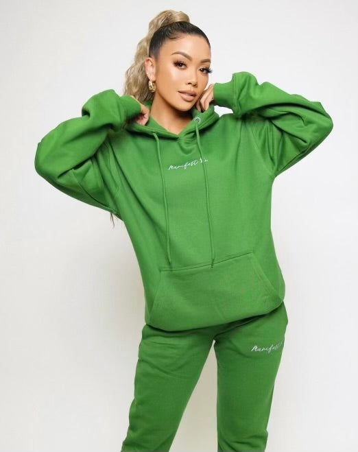 Neon oversized online hoodie